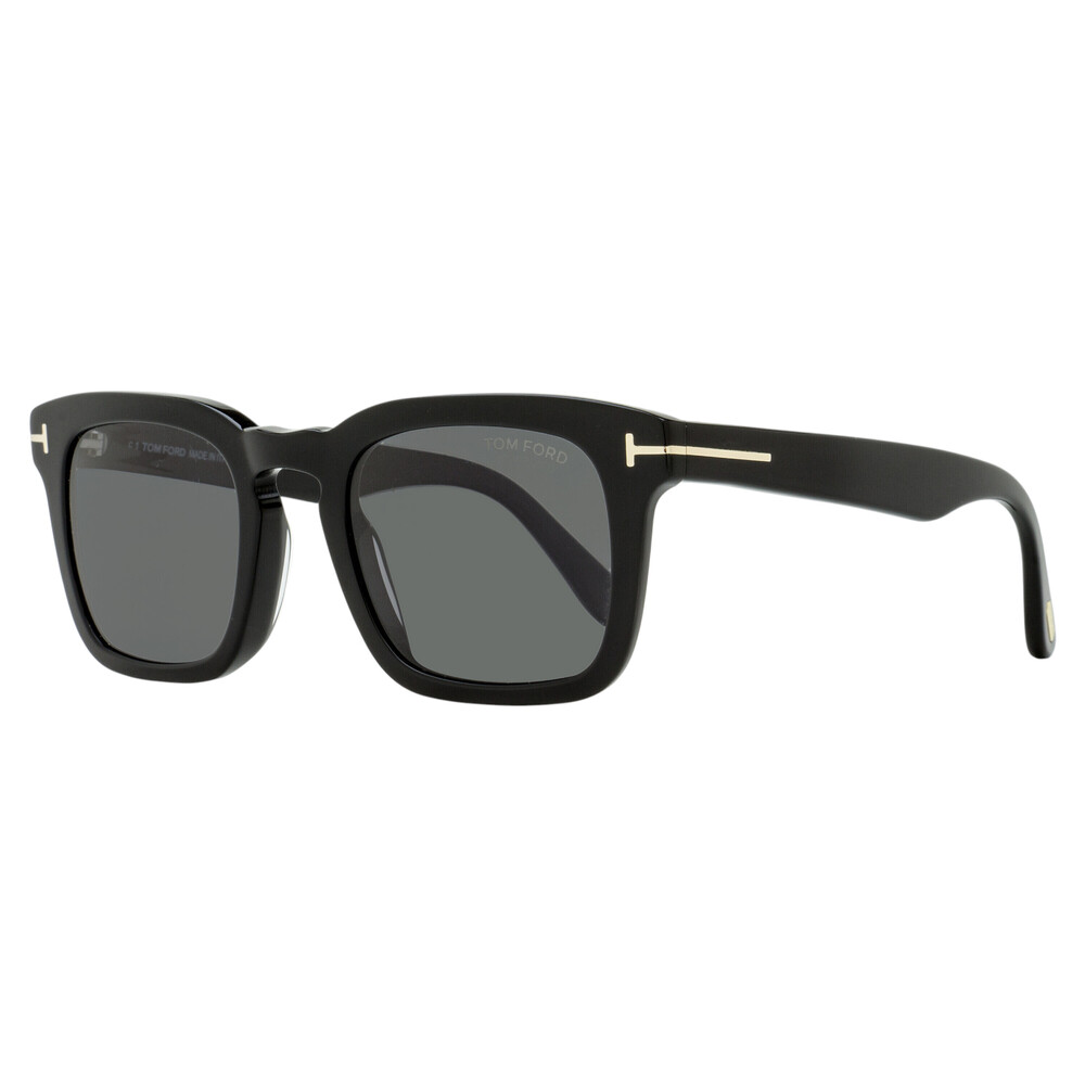 Tom Ford Dax Polarized Sunglasses TF751 01D Black 50mm FT0751